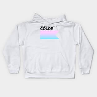 VaporColor VHS Kids Hoodie